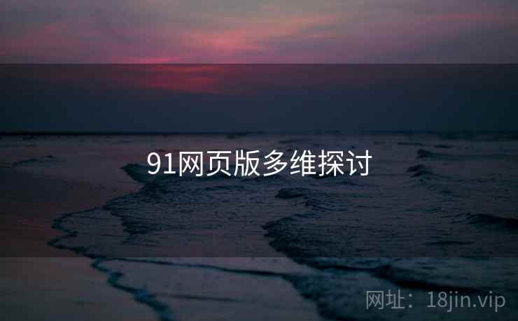 91网页版多维探讨
