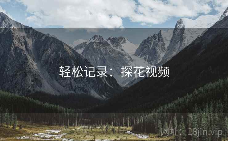 轻松记录:探花视频